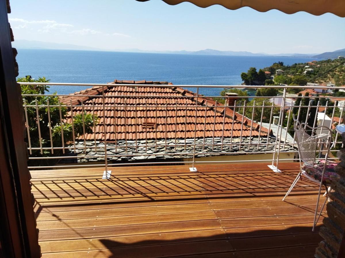 ¨Με Θέα Το Ηλιοβασίλεμα¨ Villa Афисос Екстериор снимка