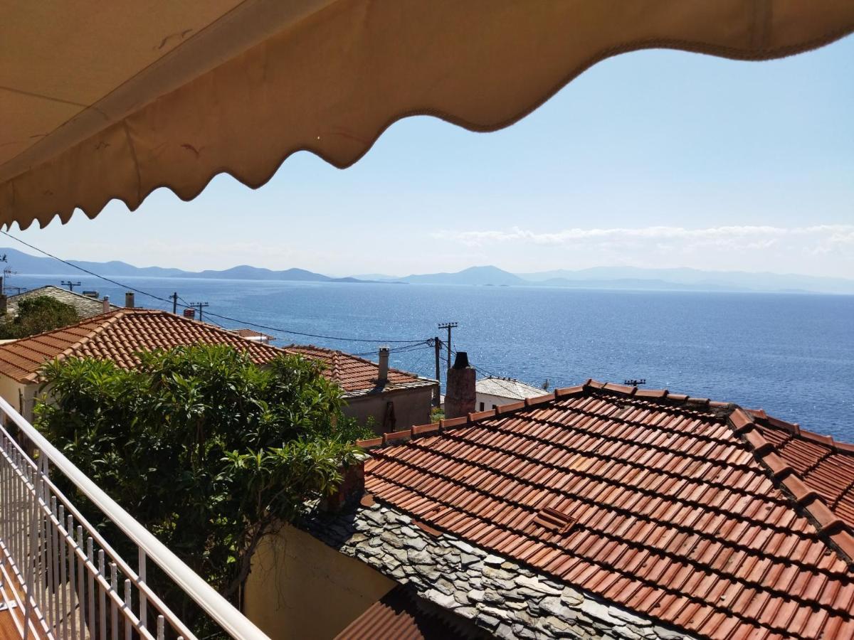 ¨Με Θέα Το Ηλιοβασίλεμα¨ Villa Афисос Екстериор снимка