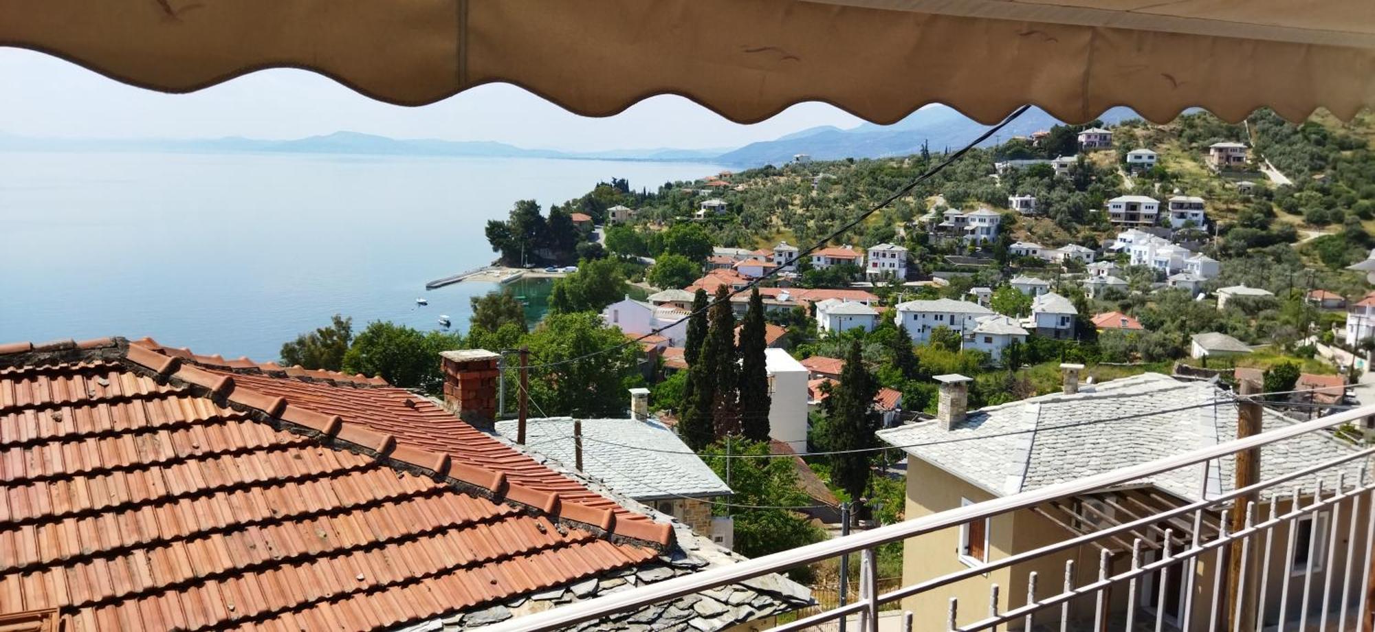 ¨Με Θέα Το Ηλιοβασίλεμα¨ Villa Афисос Екстериор снимка