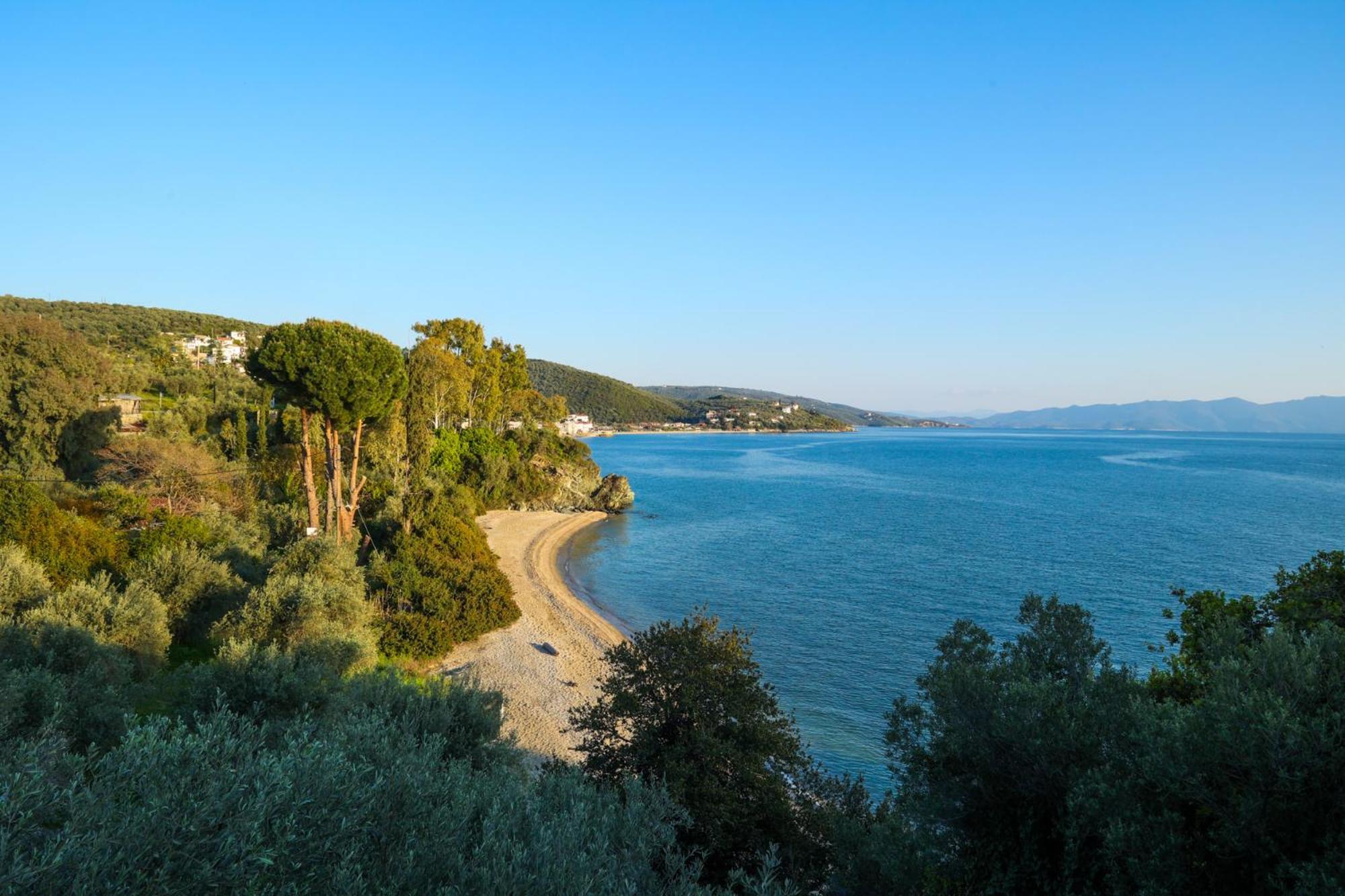 ¨Με Θέα Το Ηλιοβασίλεμα¨ Villa Афисос Екстериор снимка