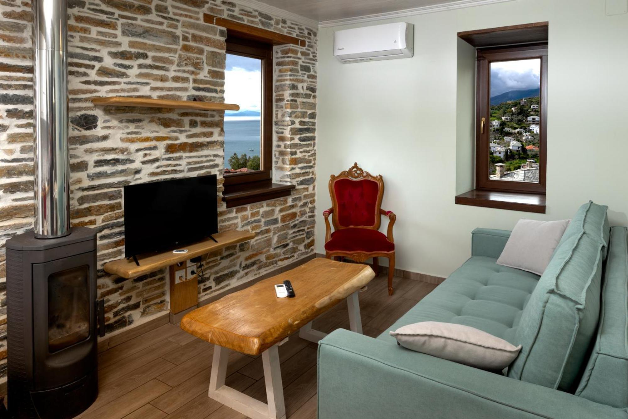 ¨Με Θέα Το Ηλιοβασίλεμα¨ Villa Афисос Екстериор снимка