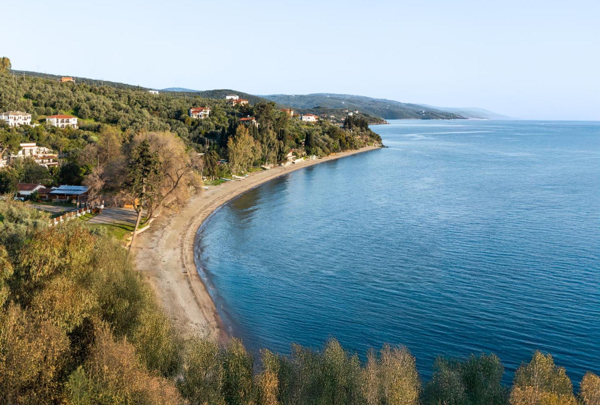 ¨Με Θέα Το Ηλιοβασίλεμα¨ Villa Афисос Екстериор снимка